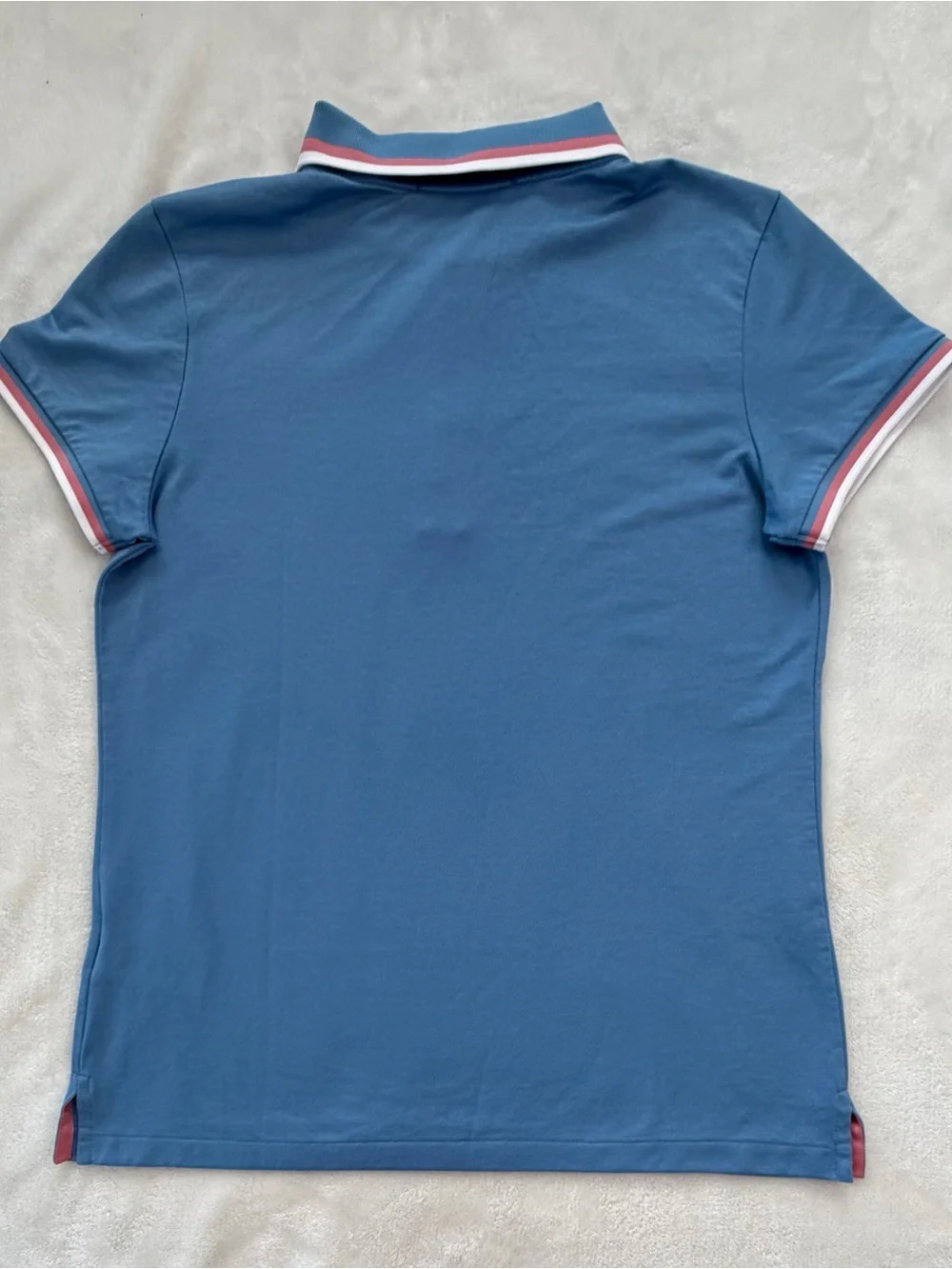 Ralph Lauren RLX Blue Polo Shirt Tailored Fit Womens Small Performance Golf - Picture 8 of 9